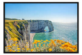 Gerahmter Kunstdruck Etretat