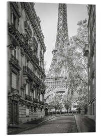 Akrylbilde  Eiffel Tower Paris - Jan Christopher Becke