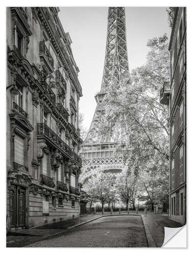 Selvklebende plakat Eiffel Tower Paris