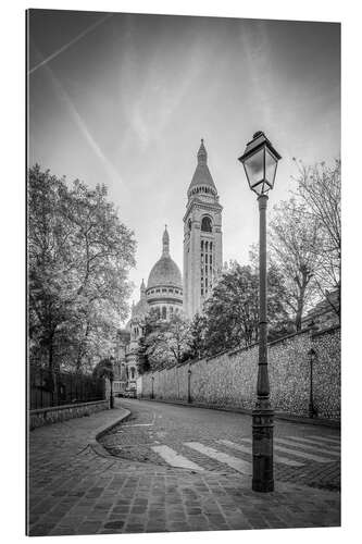 Gallery print Basilika Sacré Coeur in Montmartre in Paris