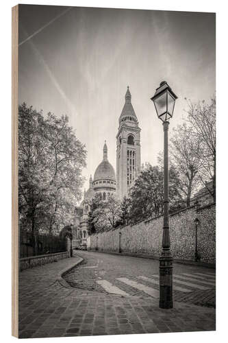 Trebilde Basilika Sacré Coeur in Montmartre in Paris