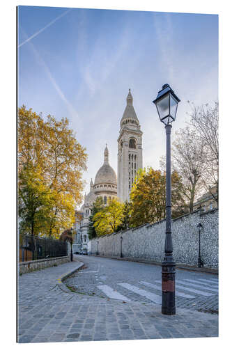 Gallery print Sacré-Coeur de Montmartre Basilica in Autumn, Paris