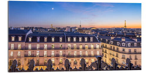 Gallery print Above the roofs of Paris