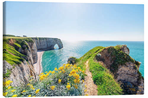 Canvas print Normandy Landscape