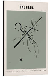 Magnettafel Bauhaus - Punkt und Linie zu Fläche, 1925