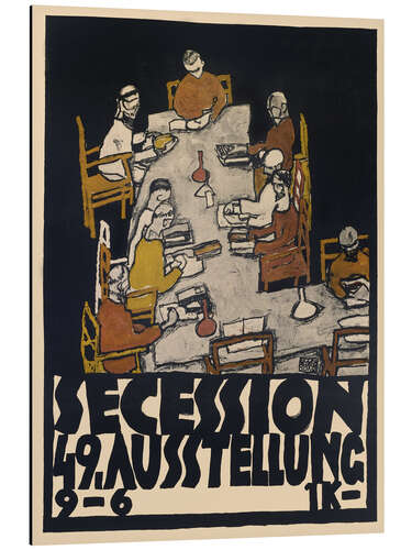 Alumiinitaulu Secession 49. Exhibition, 1918