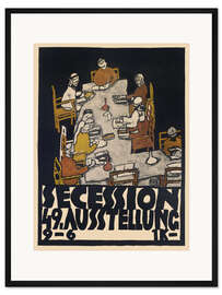 Gerahmter Kunstdruck Secession 49. Ausstellung, 1918