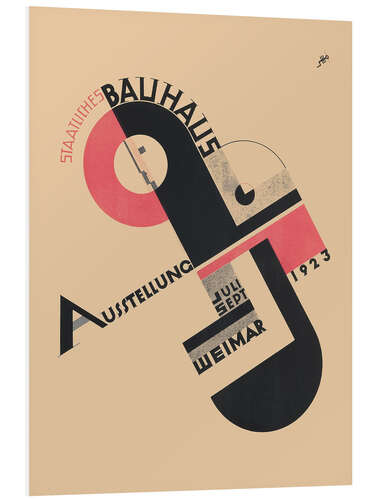 Bilde på skumplate Bauhaus Exhibition Weimar I, 1923