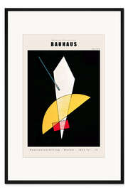 Gerahmter Kunstdruck Bauhausausstellung Weimar