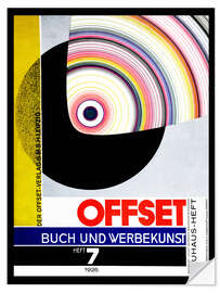 Wall sticker Cover Offset Buch und Werbekunst, 1926