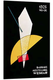 Magnettafel Bauhausausstellung Weimar, 1923