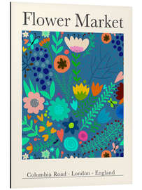 Magnettafel Flower Market London