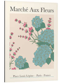 Magnettafel Marché Aux Fleurs (Blumenmarkt), Paris