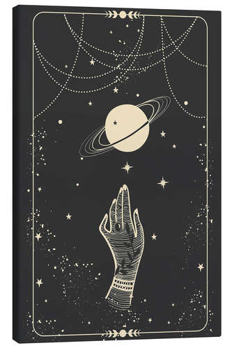 Canvas print Tarot Card