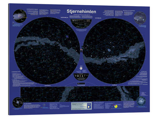 Galleritryck Stjärnhimlen (danska)