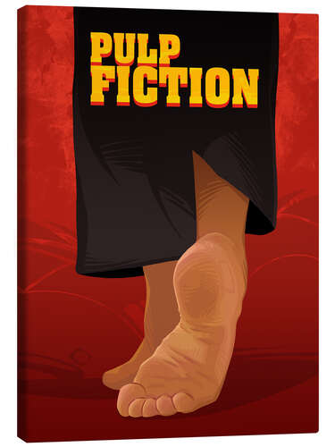 Lienzo Pulp Fiction, Mia Feet