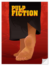 Sisustustarra Pulp Fiction, Mia Feet