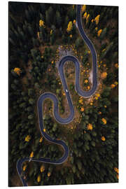 Magnettafel Italienenische Serpentine von oben