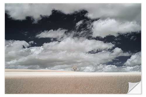 Vinilo para la pared Infrared landscape