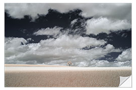 Naklejka na ścianę Infrared landscape