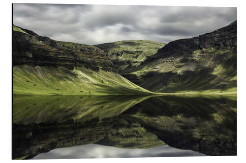 Obraz na aluminium Icelandic mountains