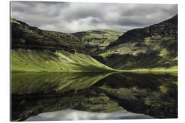 Tableau en plexi-alu Icelandic mountains