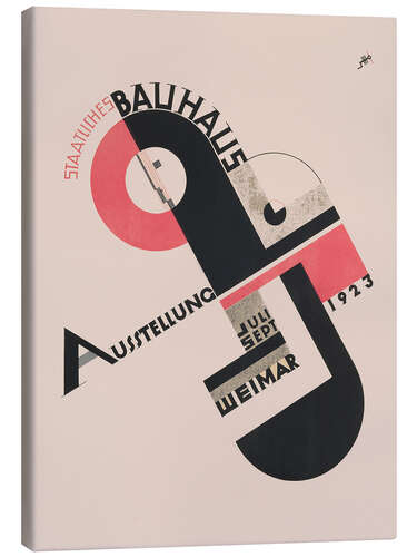 Leinwandbild Bauhaus Ausstellung Weimar II, 1923