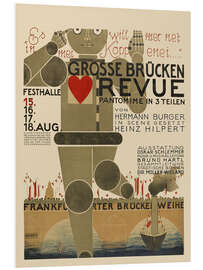 Hartschaumbild Große Brücken Revue, 1926 - Oskar Schlemmer