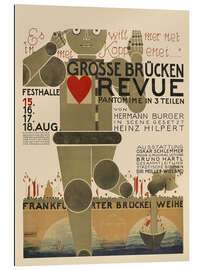 Gallery Print Große Brücken Revue, 1926 - Oskar Schlemmer