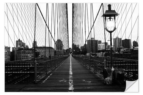 Wandsticker Brooklyn Bridge New York