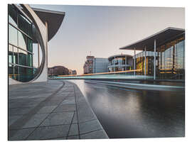 Magnettafel Berlin-Paul Löbe Haus und das Deutsche Reichstagsgebäude