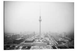 Aluminium print TV tower Berlin