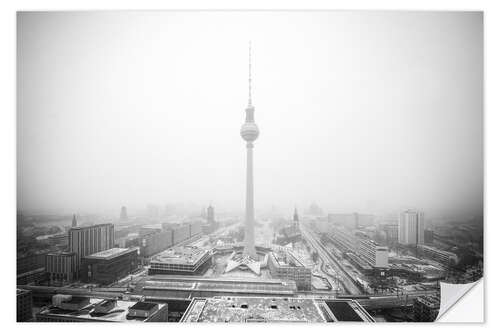 Vinilo para la pared TV tower Berlin