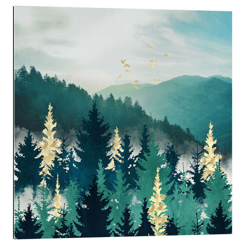 Galleriprint Blue Forest Mist