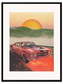 Stampa artistica con cornice Sunrise