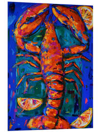 Foam board print Lobster