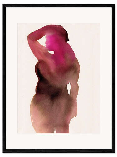 Framed art print Body II