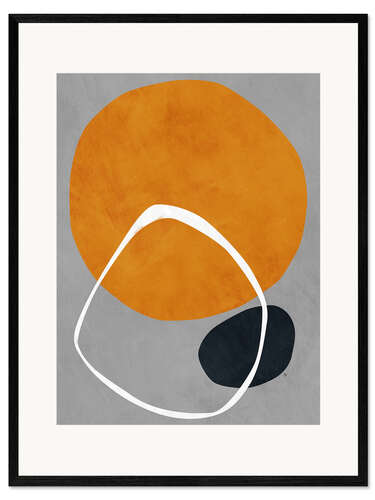 Framed art print Abstract Composition II