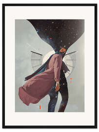 Gerahmter Kunstdruck Nomad