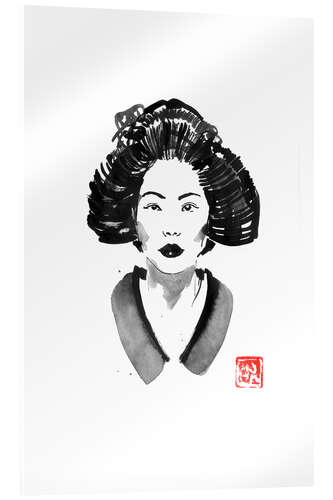 Akryylilasitaulu Geisha face