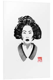 Stampa su PVC Geisha face