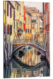 Magnettafel Brückenreflexion