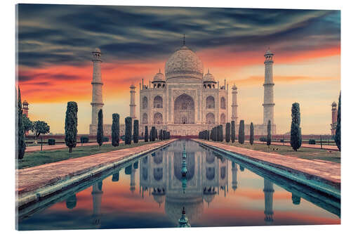 Acrylglas print Indian Sunrise