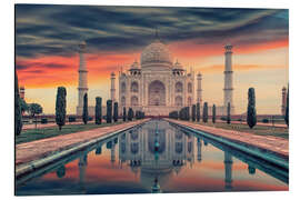 Magnettafel Indischer Sonnenaufgang