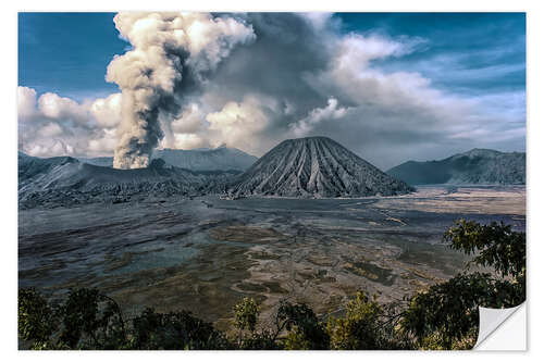 Vinilo para la pared Bromo National Park