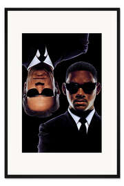 Gerahmter Kunstdruck Men in Black