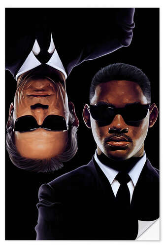 Wandsticker Men in Black