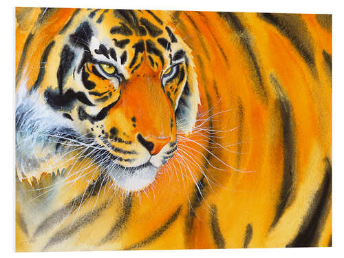 Stampa su PVC Golden Tiger