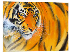 Magnettafel Goldener Tiger