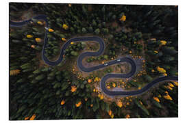 Magnettafel Italien von oben II